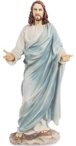 Jesus Kristus polyresin figur